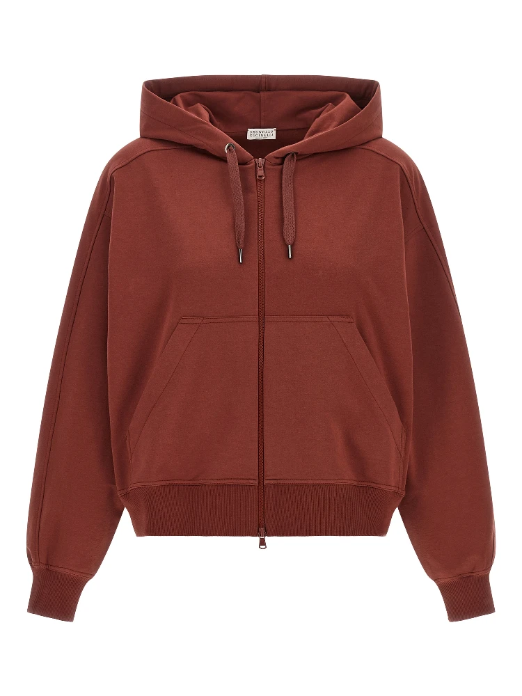 Bordeaux Cotton Sweatshirt