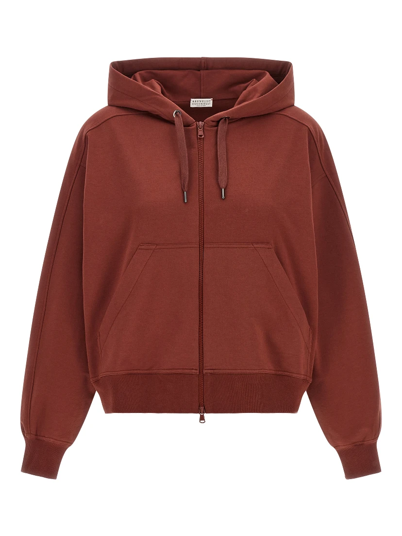 Bordeaux Cotton Sweatshirt