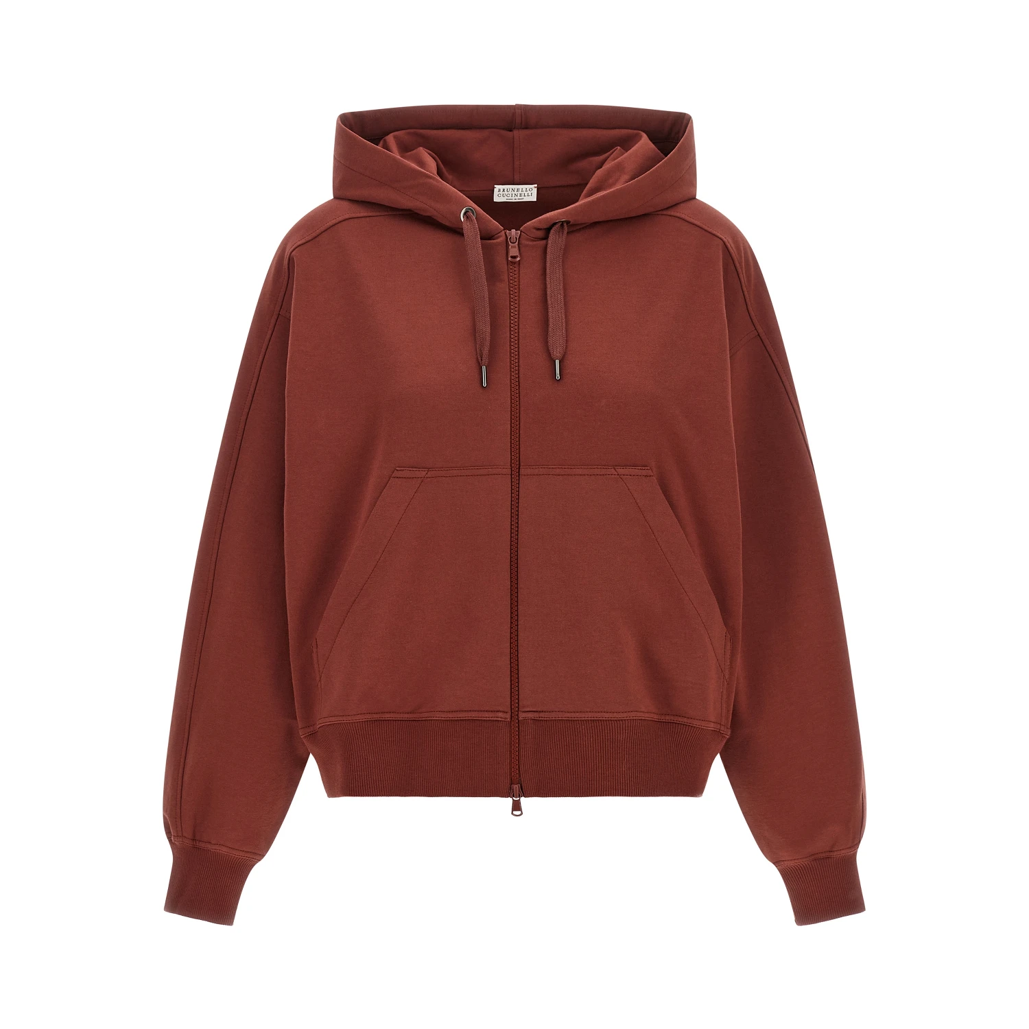 Bordeaux Cotton Sweatshirt