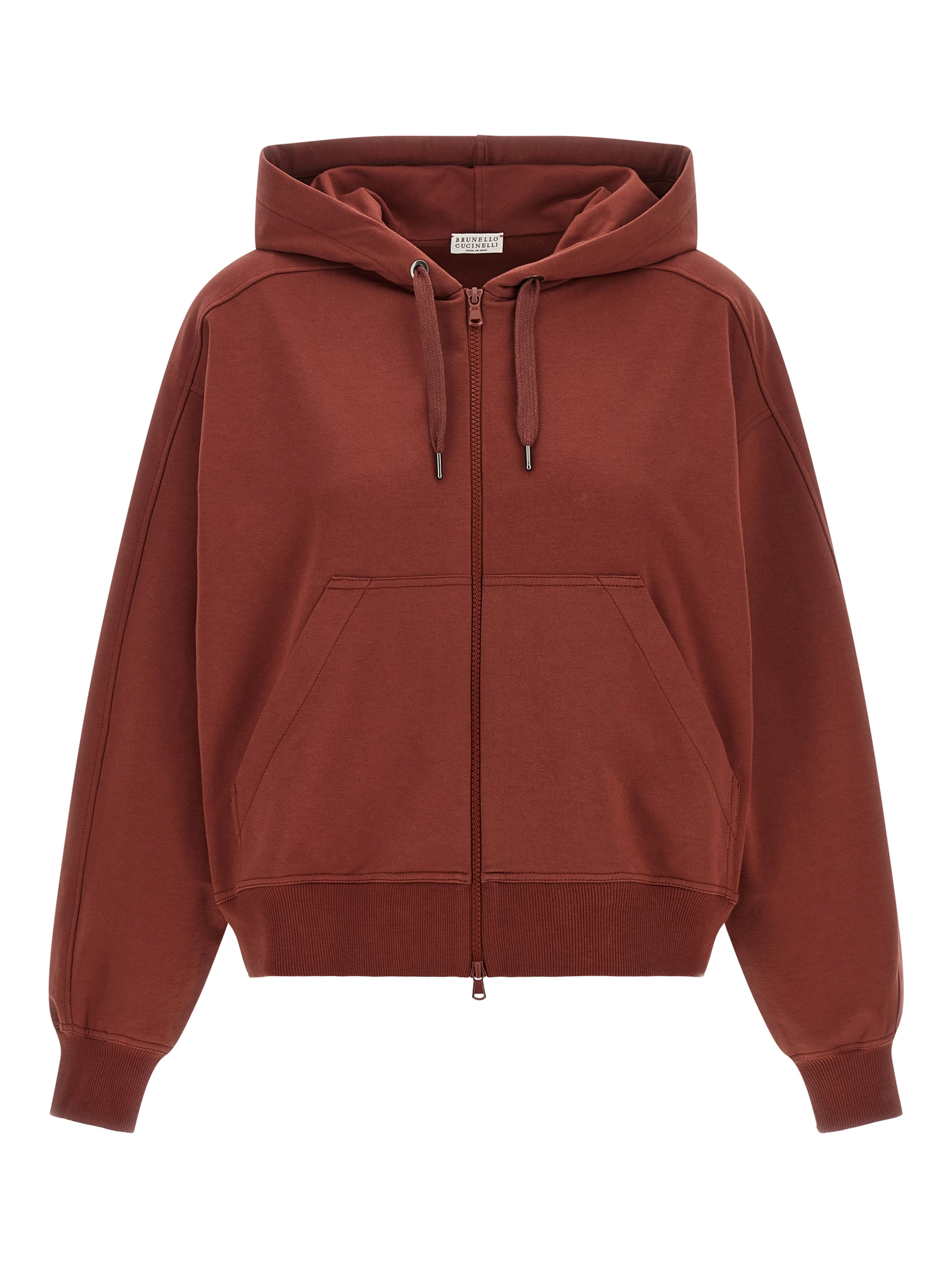 Bordeaux Cotton Sweatshirt