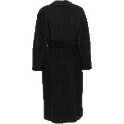 Black Virgin Wool Coat