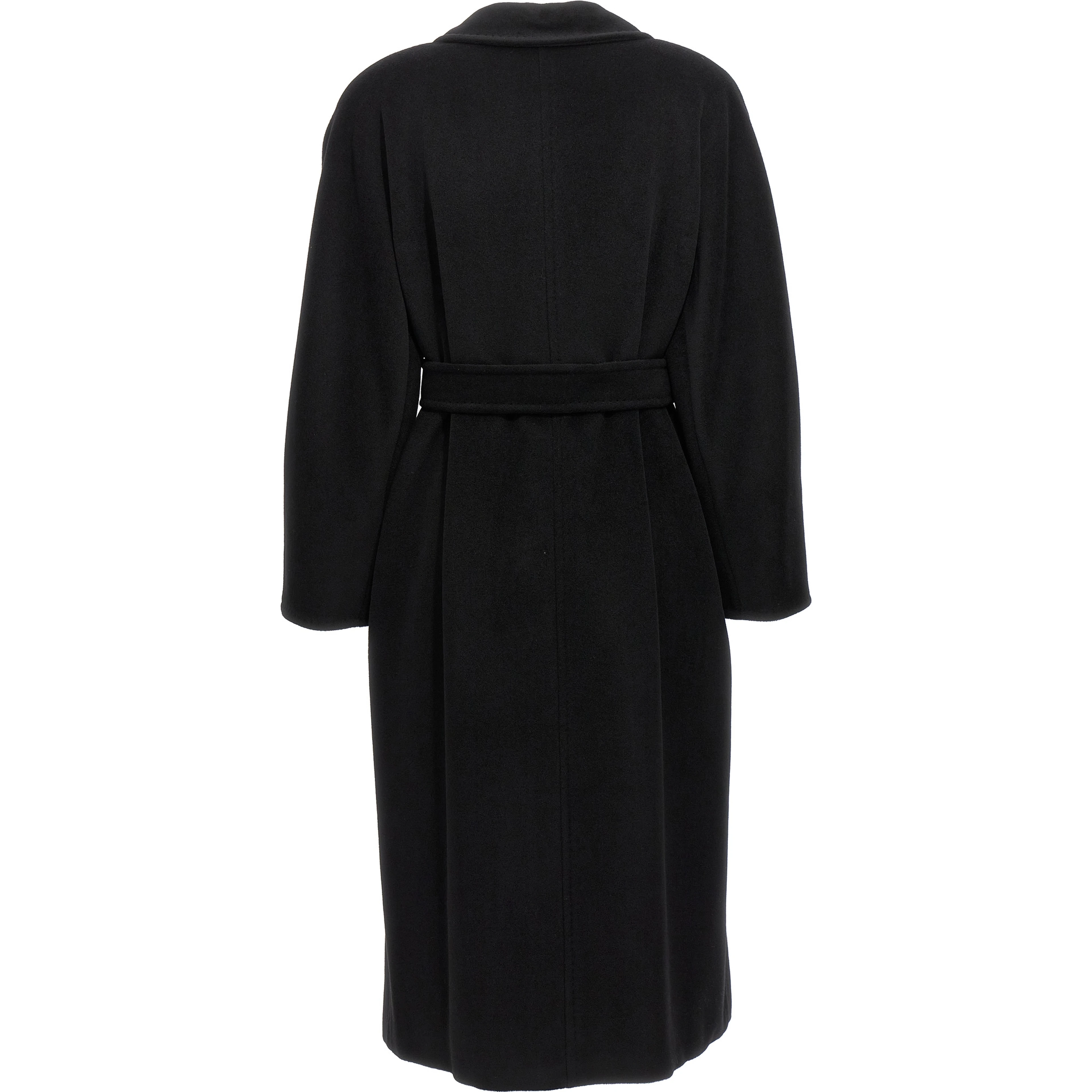 Black Virgin Wool Coat