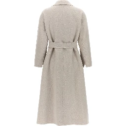 Beige Wool Coat