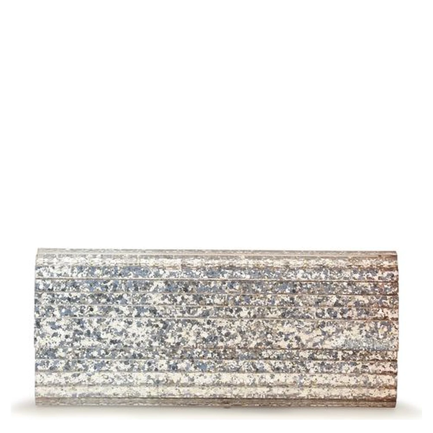 Gold Plexiglass Clutch Bag