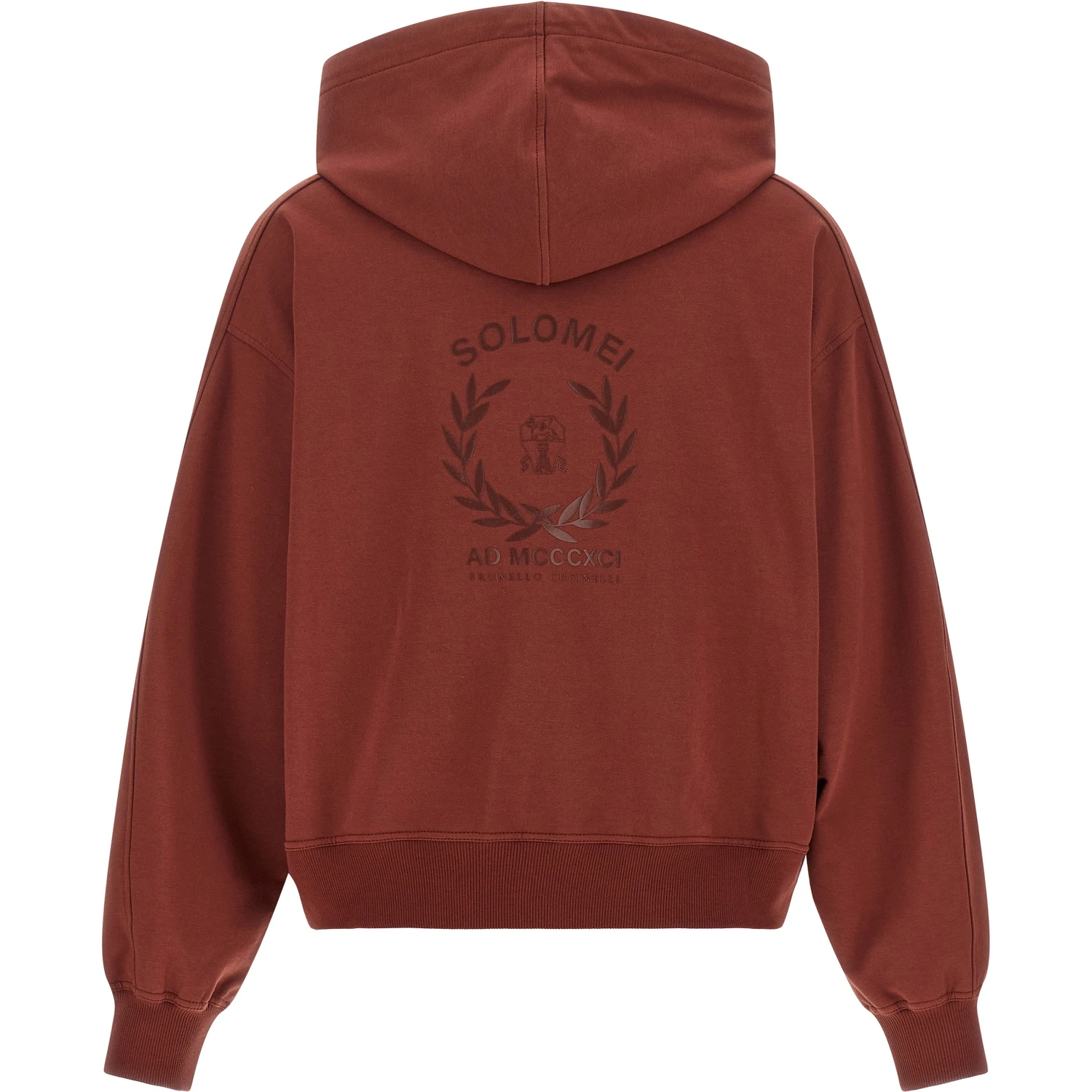 Bordeaux Cotton Sweatshirt