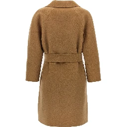 Beige Wool Coat