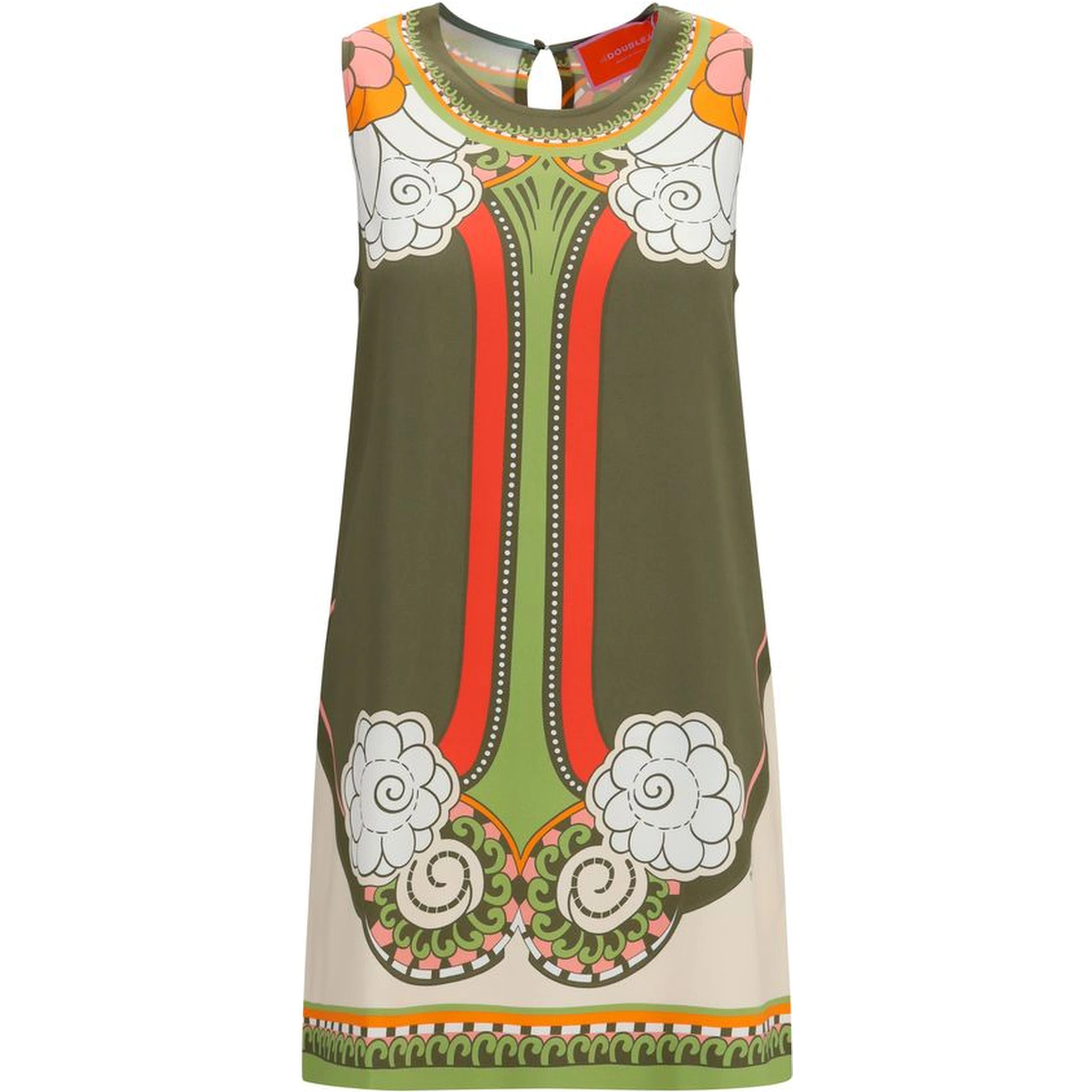 Multicolor Viscose Casual Dress