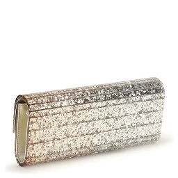 Gold Plexiglass Clutch Bag