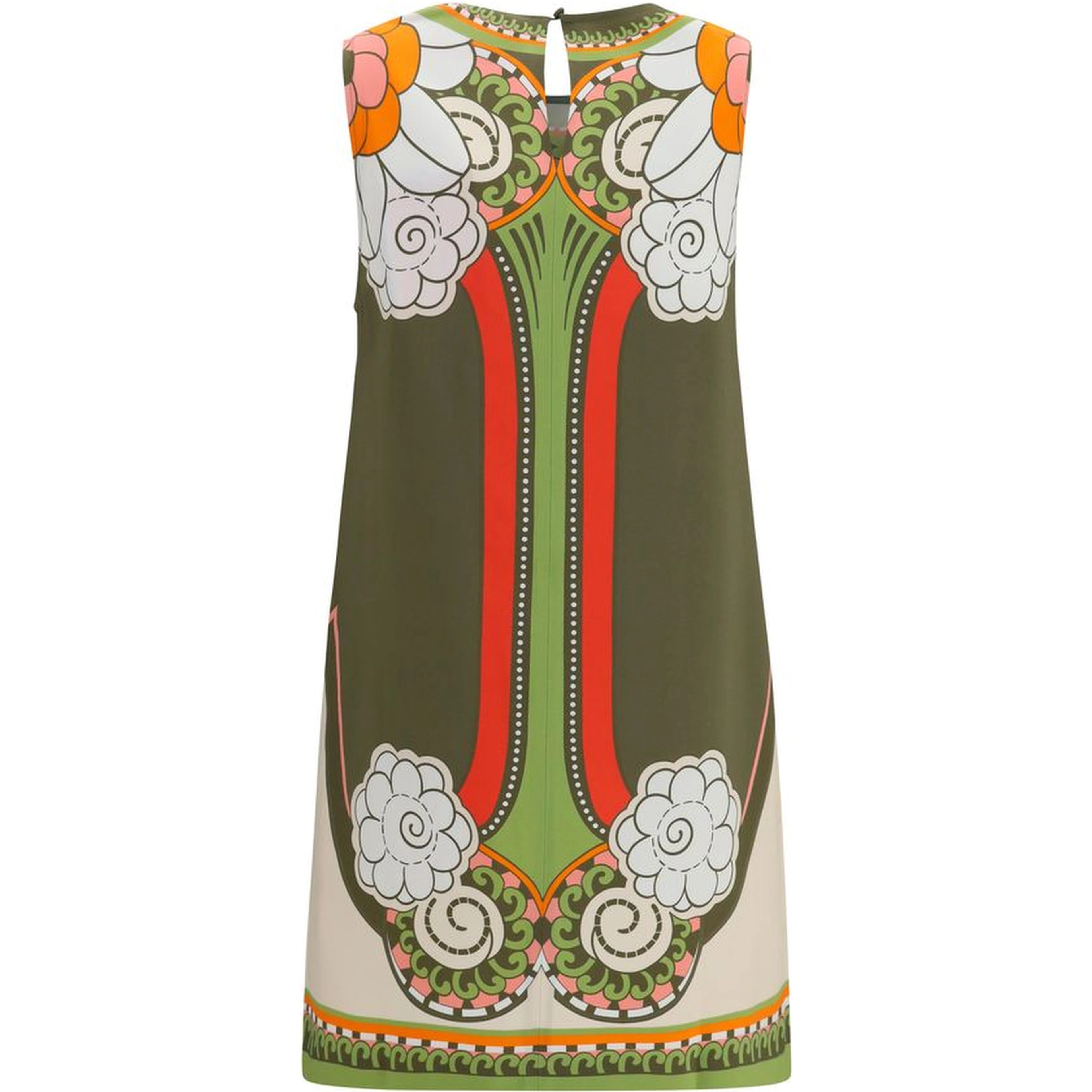Multicolor Viscose Casual Dress