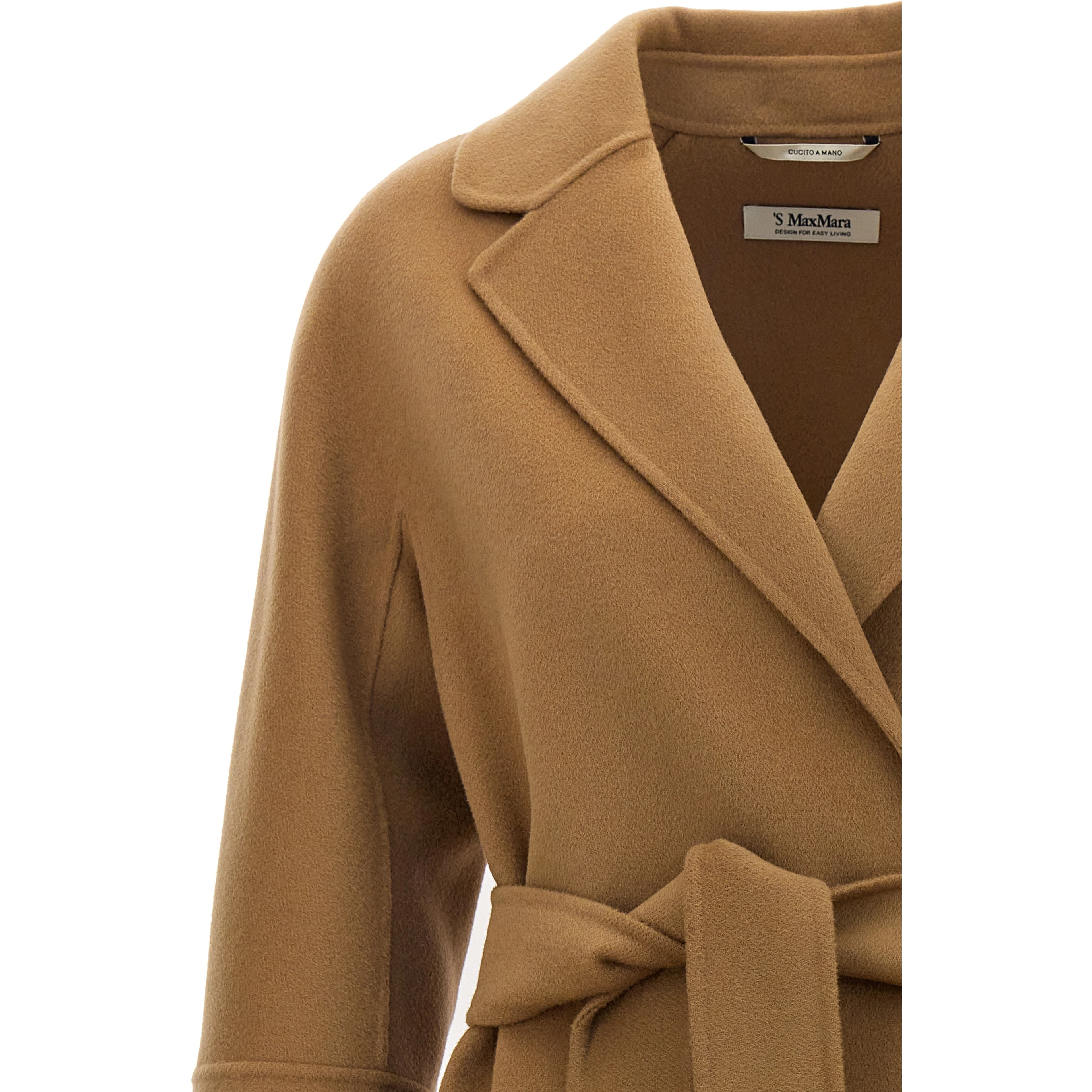 Beige Wool Coat