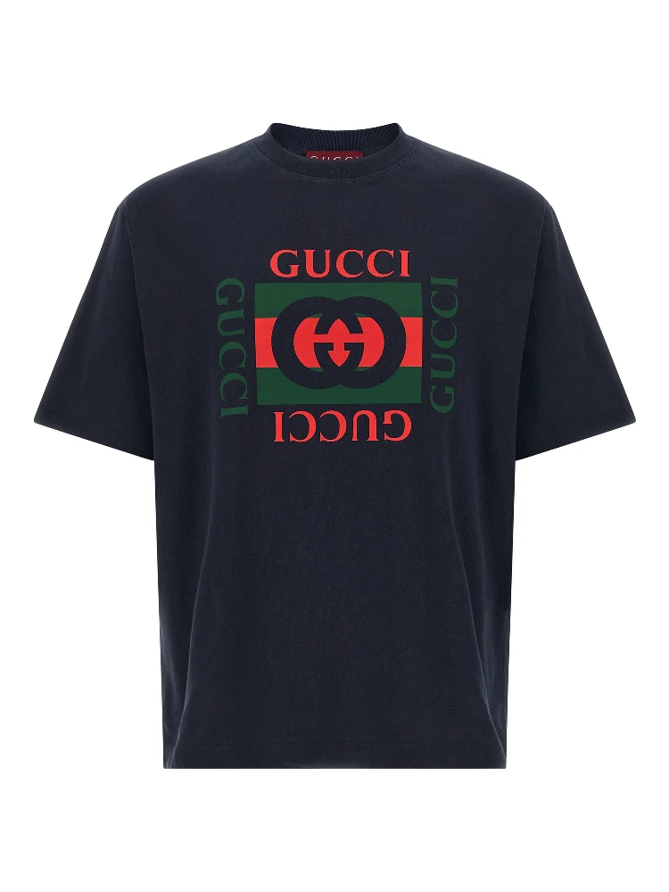 Blue Cotton T-Shirt