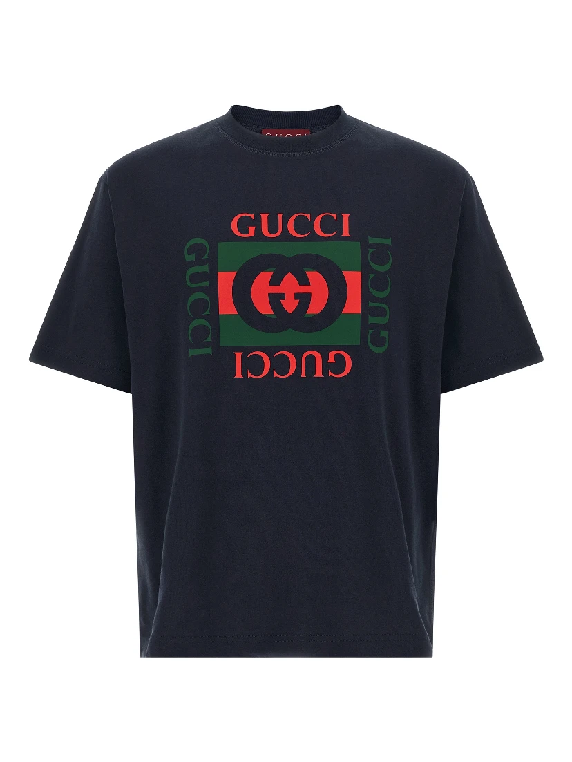 Blue Cotton T-Shirt
