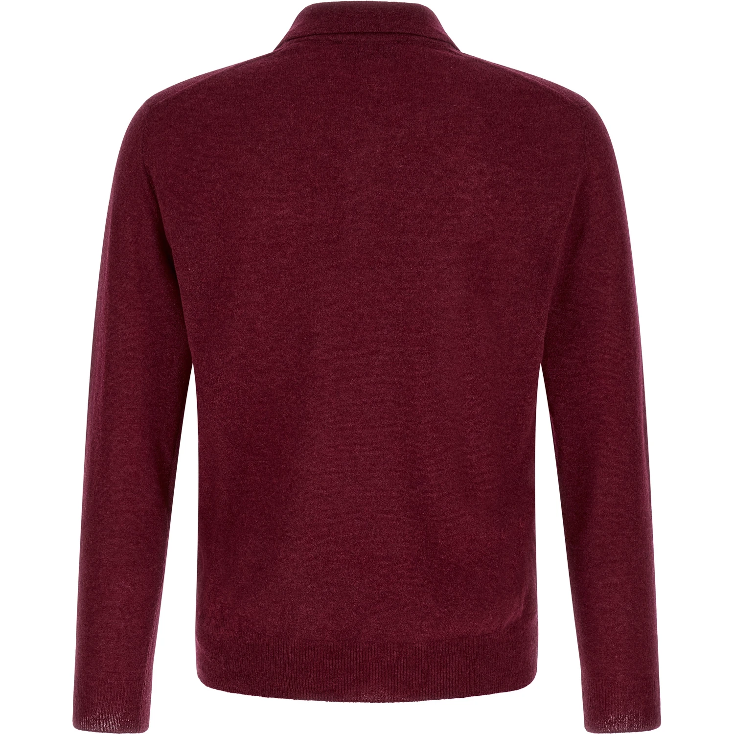 Bordeaux Cashmere Polo Shirt