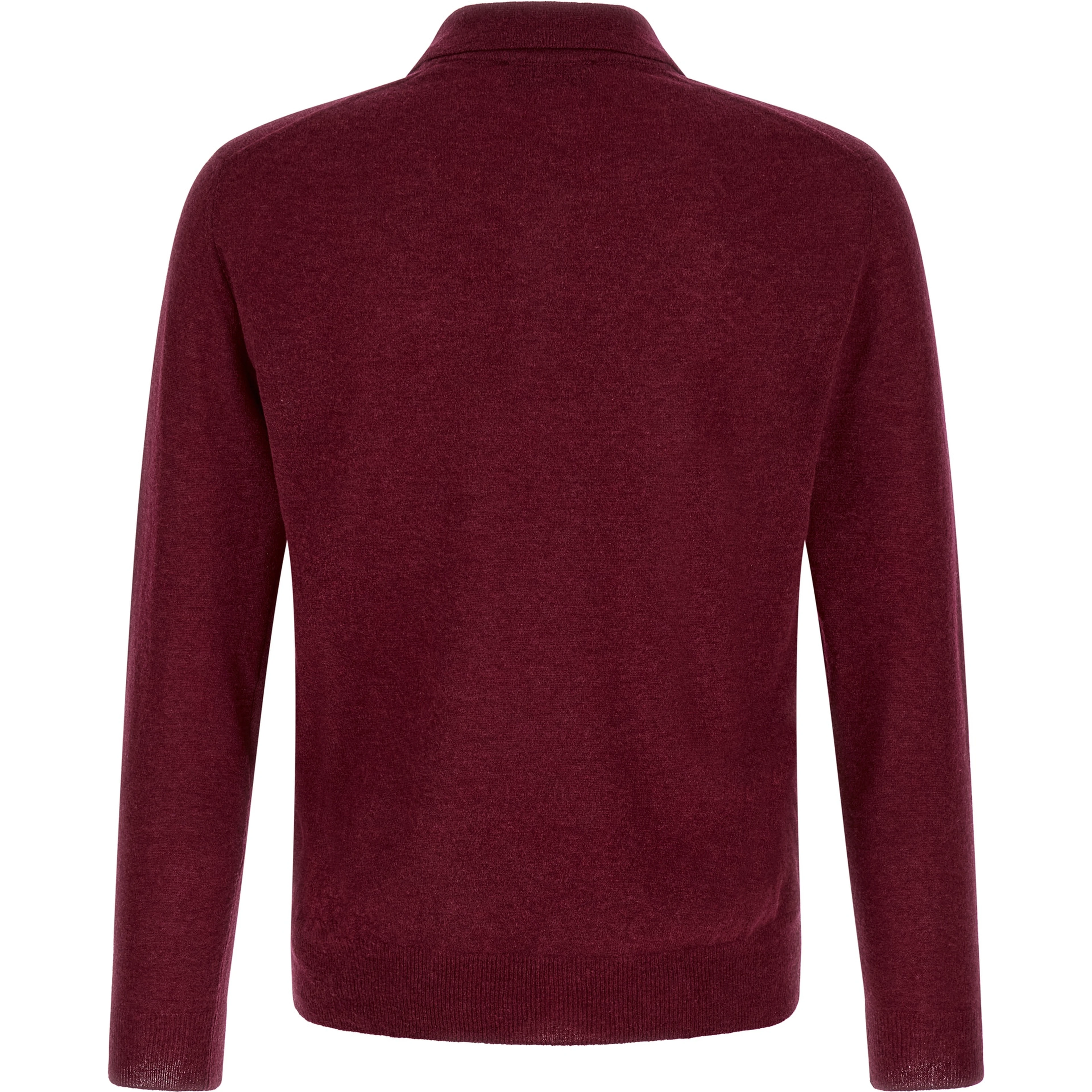 Bordeaux Cashmere Polo Shirt