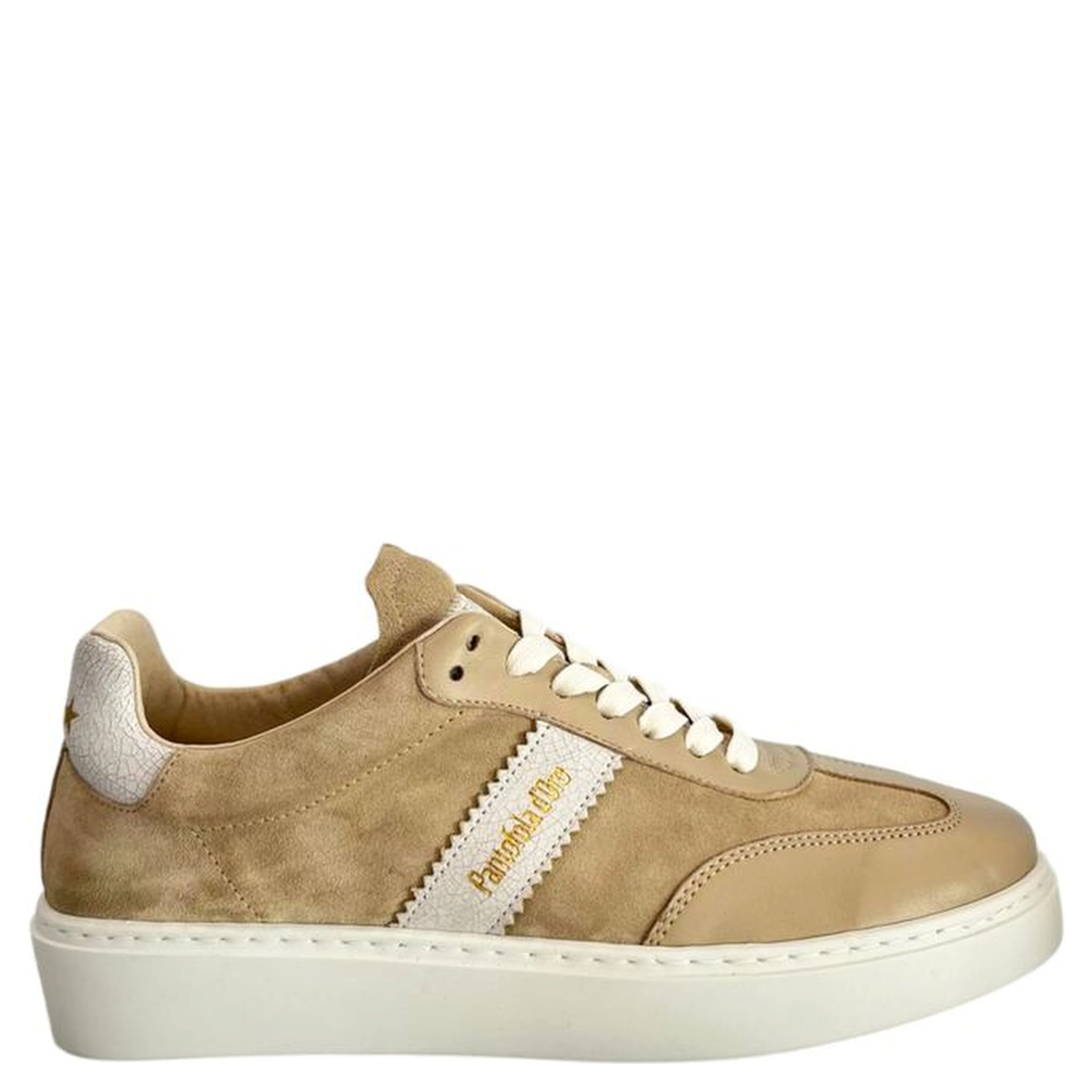 Beige Suede Men Sneaker