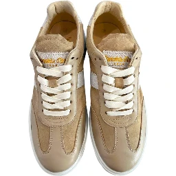 Beige Suede Men Sneaker
