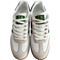 Green Suede Men Sneakers