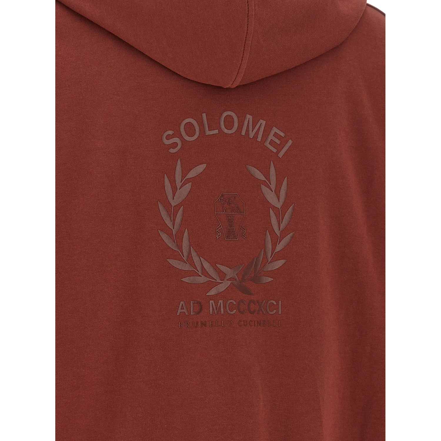 Bordeaux Cotton Sweatshirt