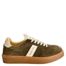 Green Suede Men Sneaker