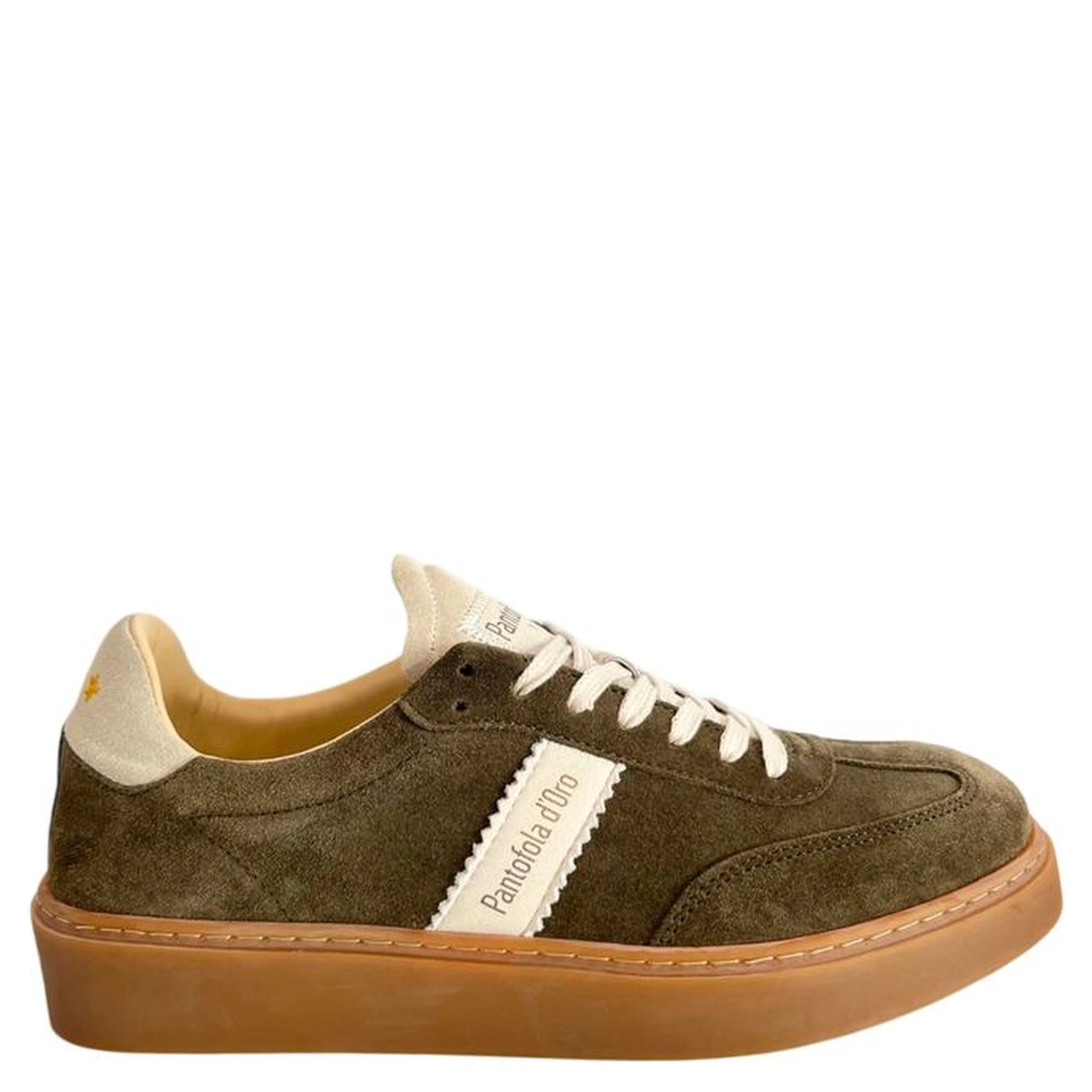Green Suede Men Sneaker