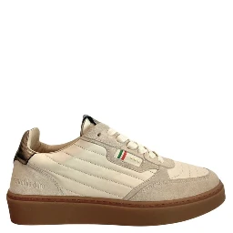 Beige Suede Mens Sneaker