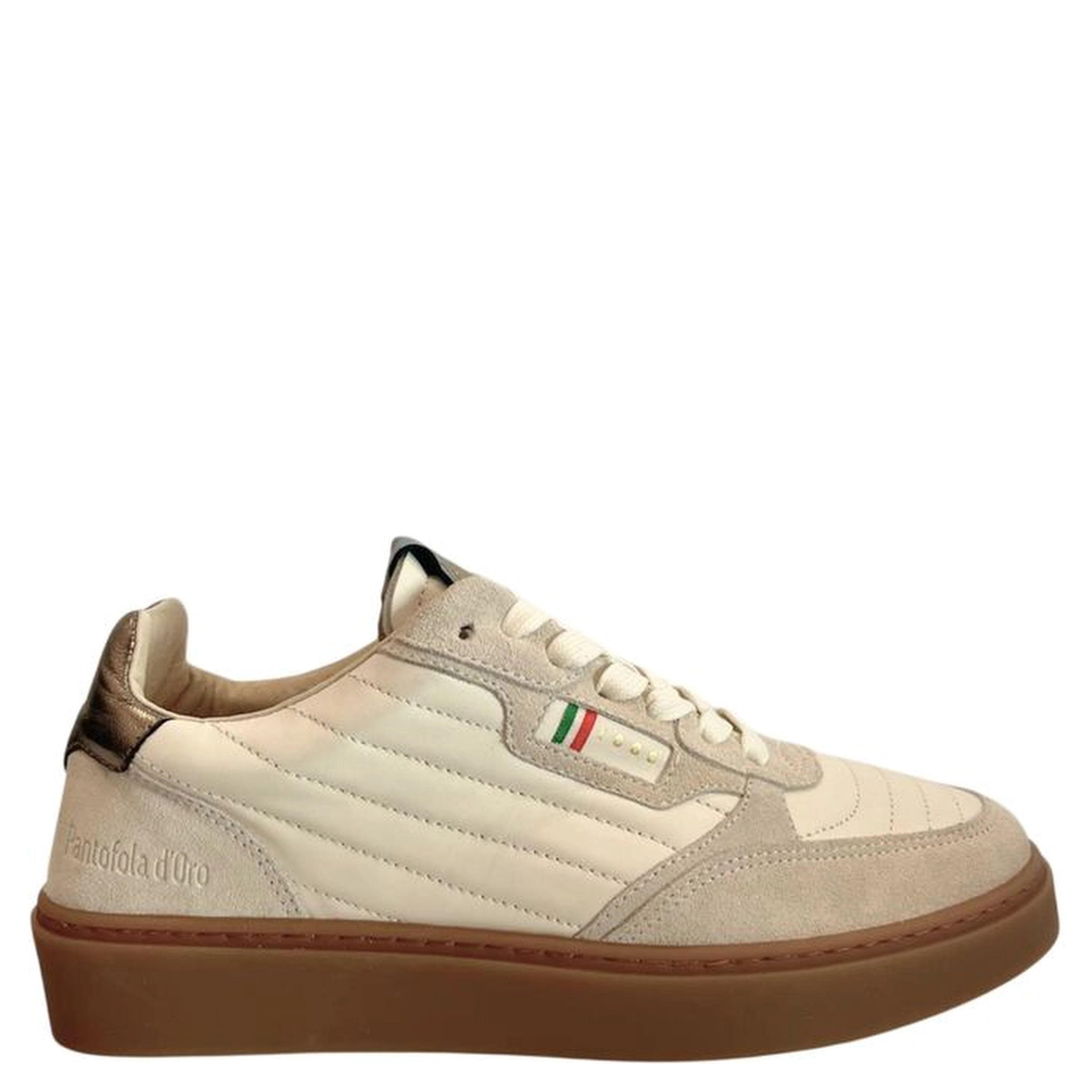 Beige Suede Mens Sneaker