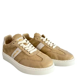 Beige Suede Men Sneaker