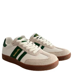 Green Suede Men Sneakers