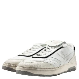 White Suede Men Sneakers