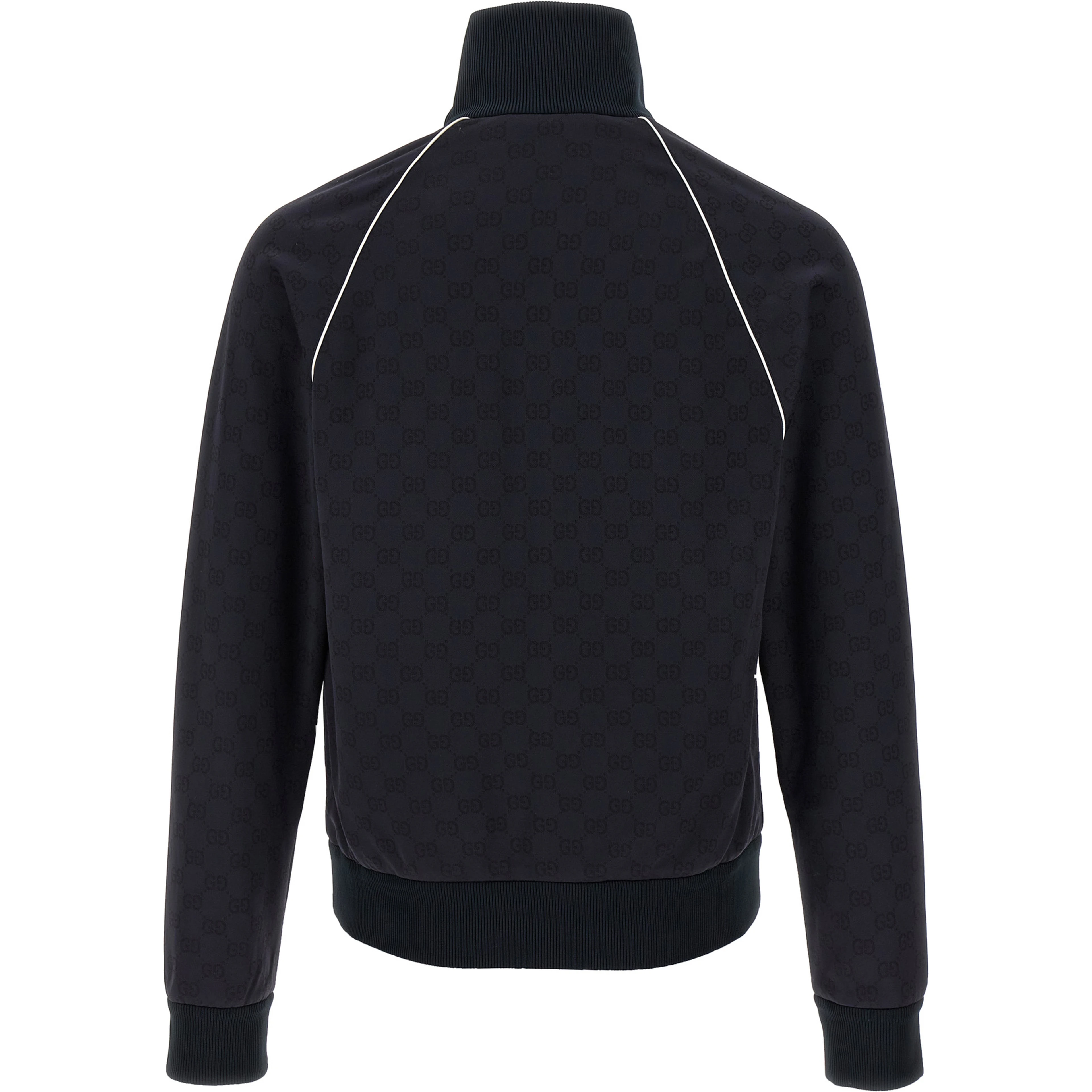 Blue Polyamide Sweatshirt