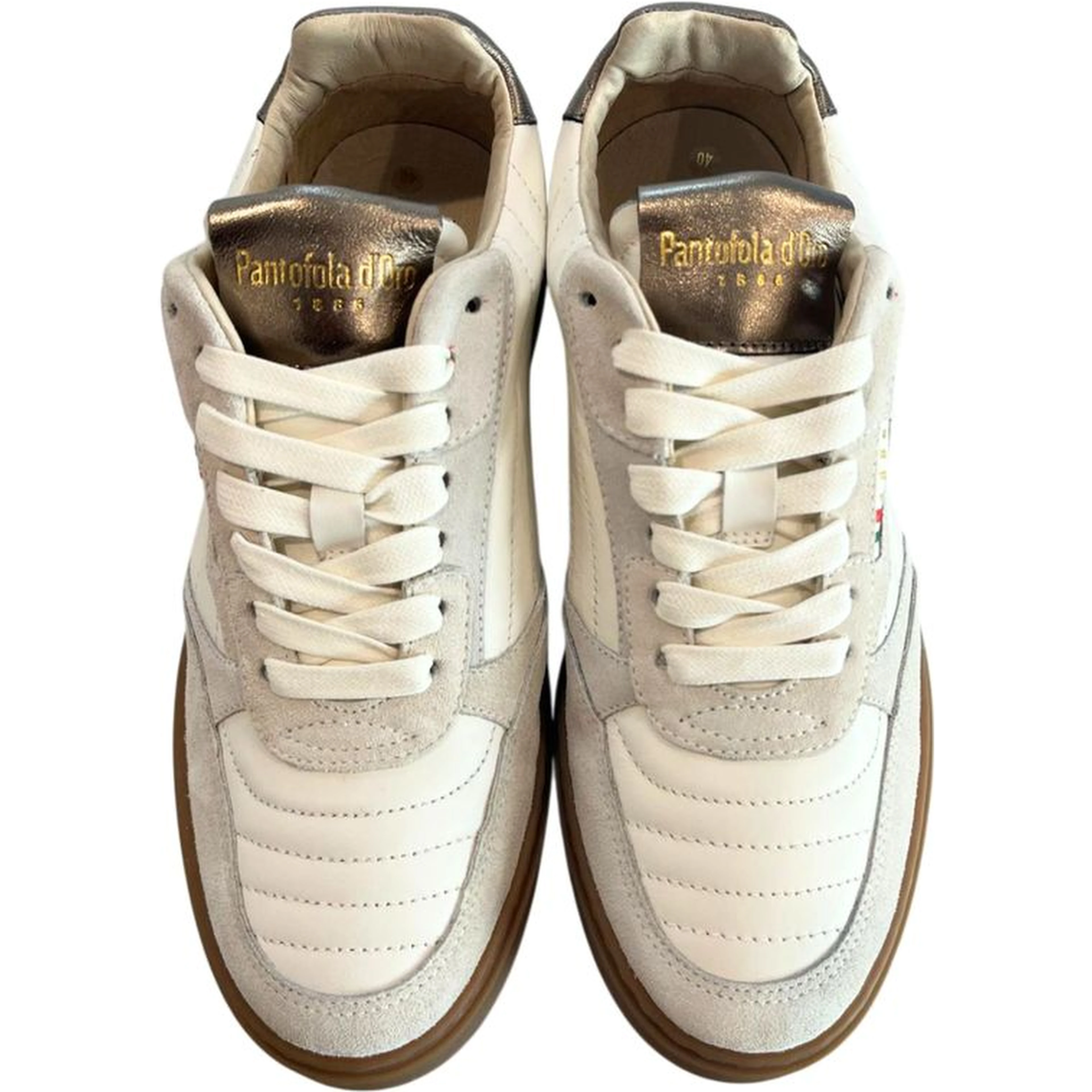 Beige Suede Mens Sneaker