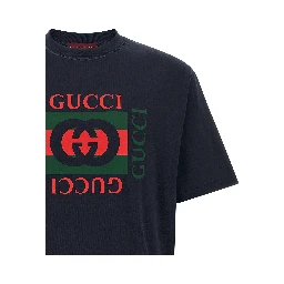 Blue Cotton T-Shirt