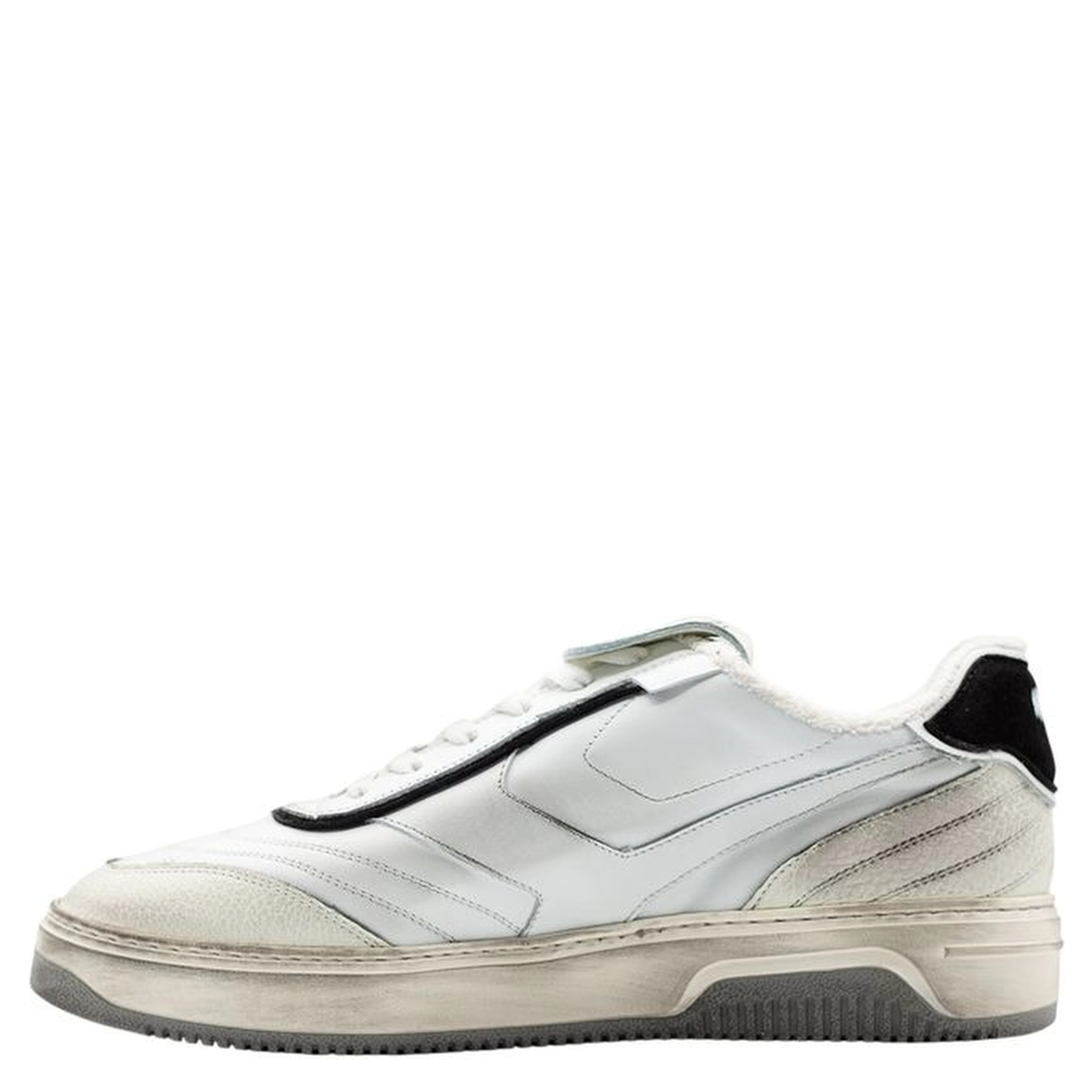 White Suede Men Sneakers