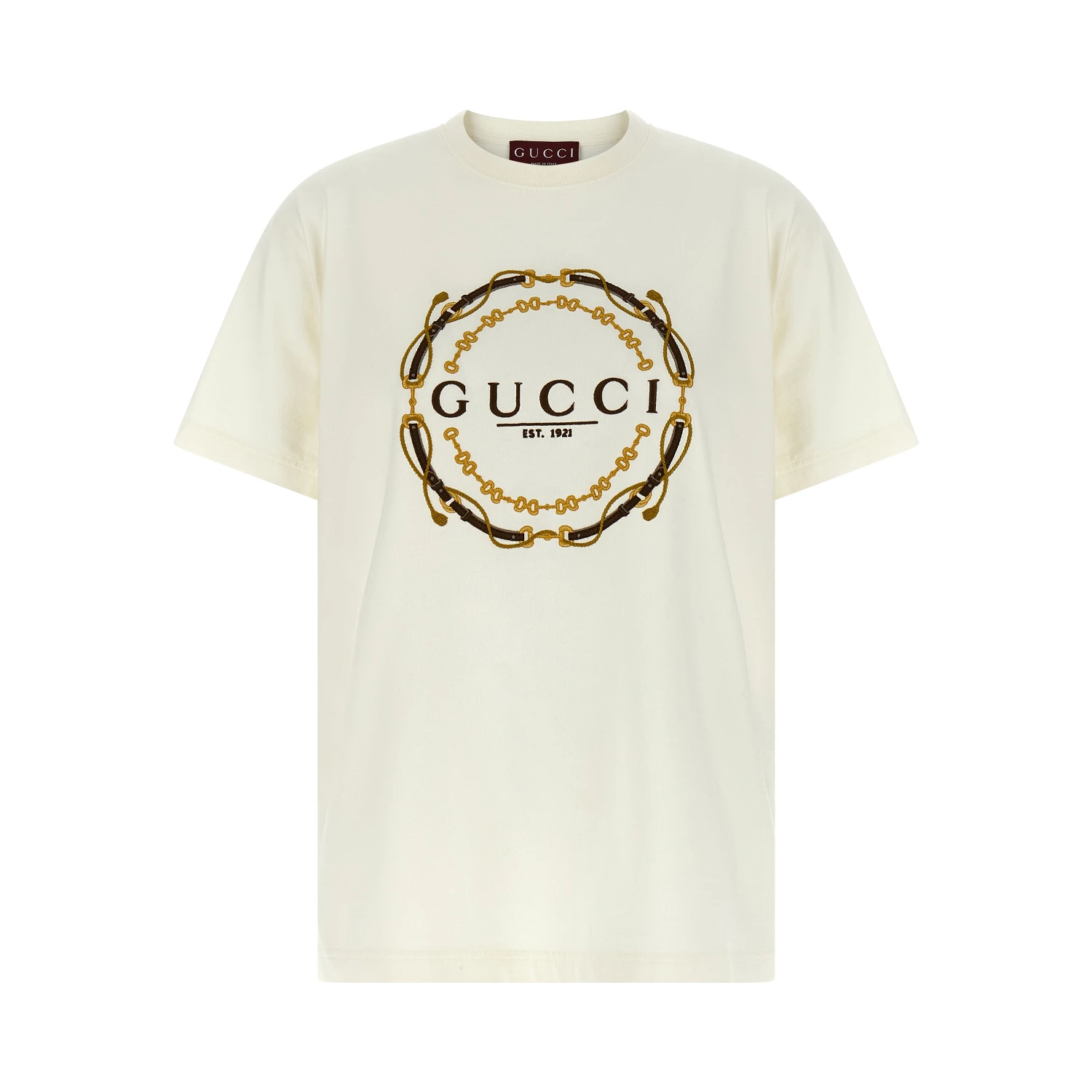White Fabric T-Shirt