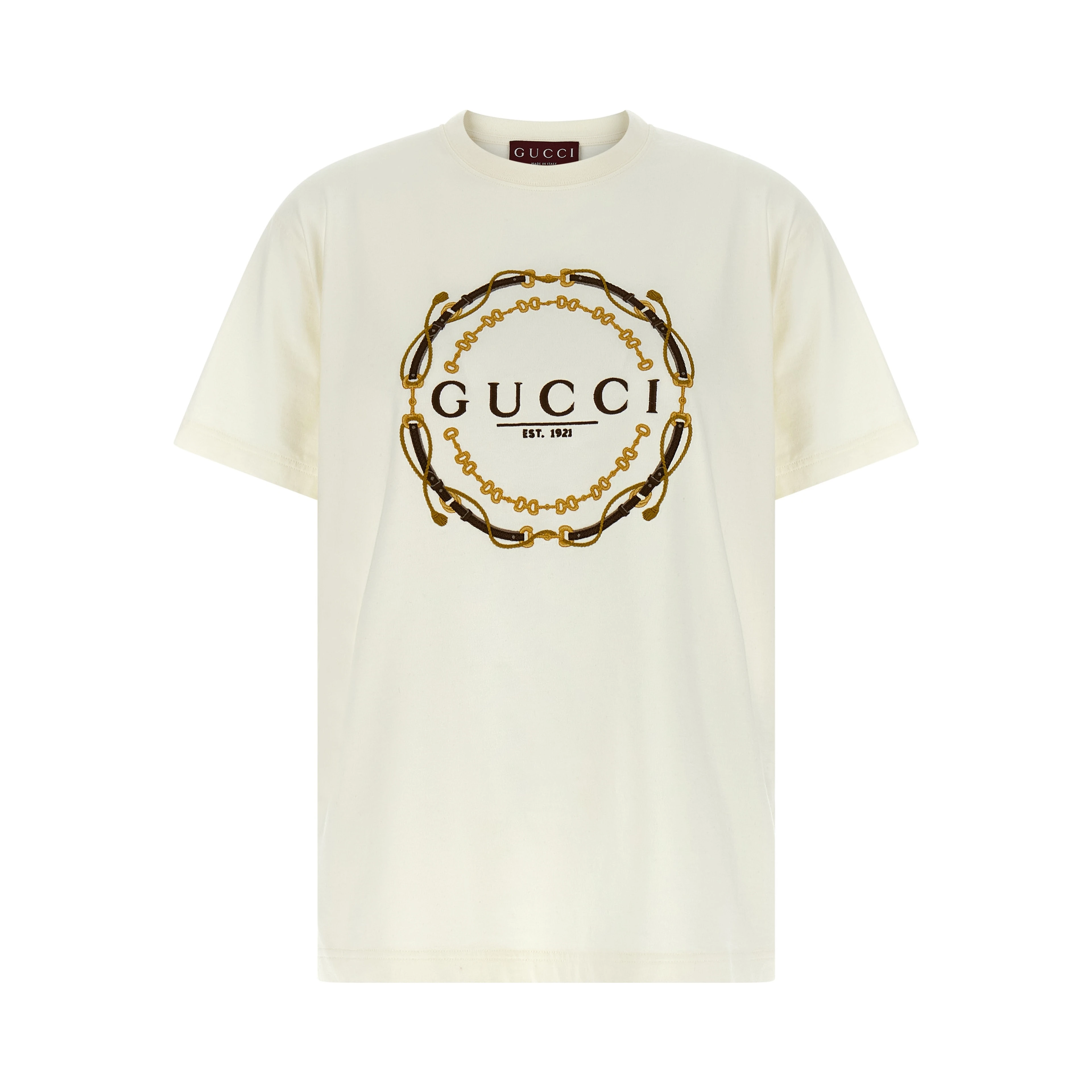 White Fabric T-Shirt
