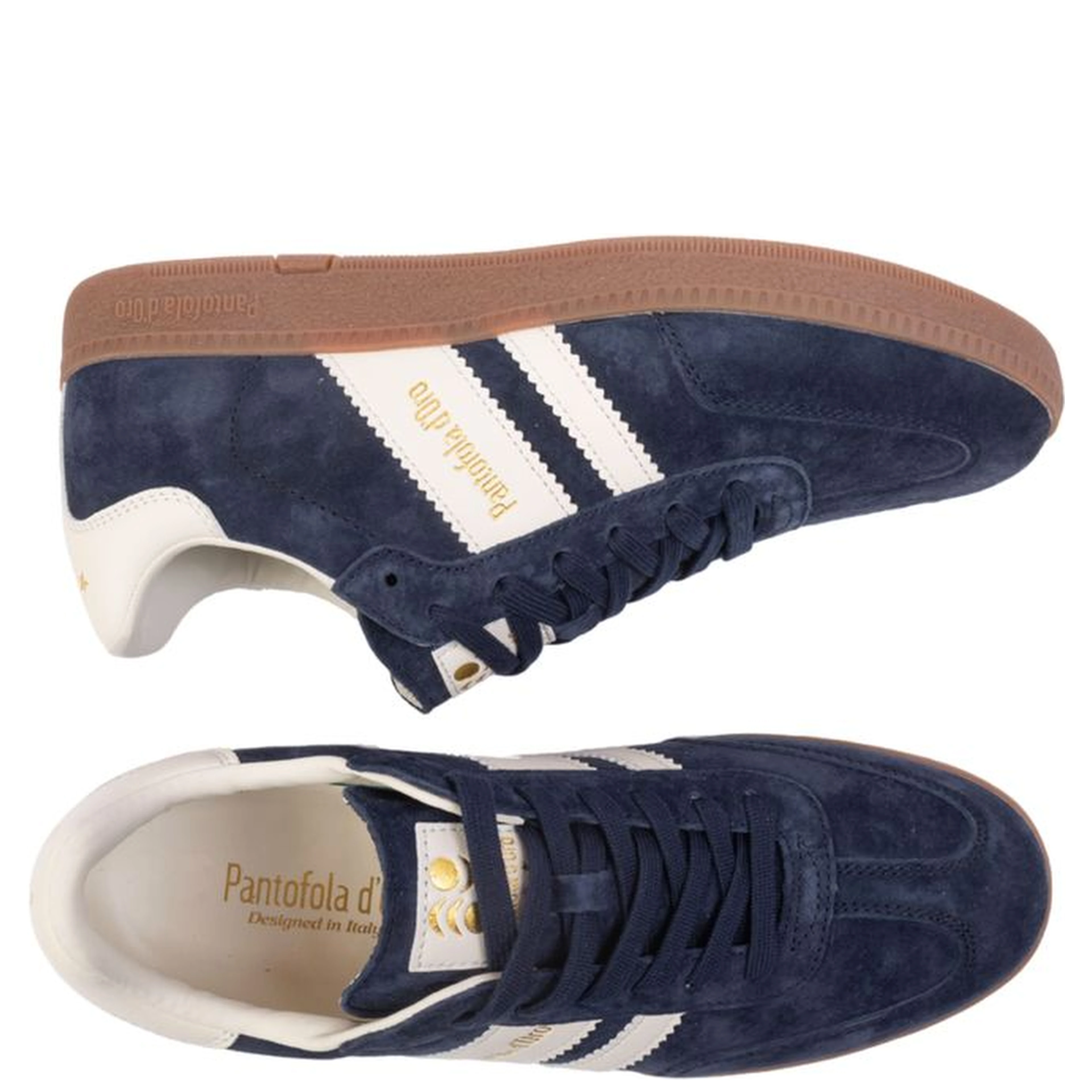 Blue Suede Men Sneaker