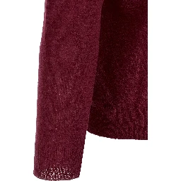 Bordeaux Cashmere Polo Shirt