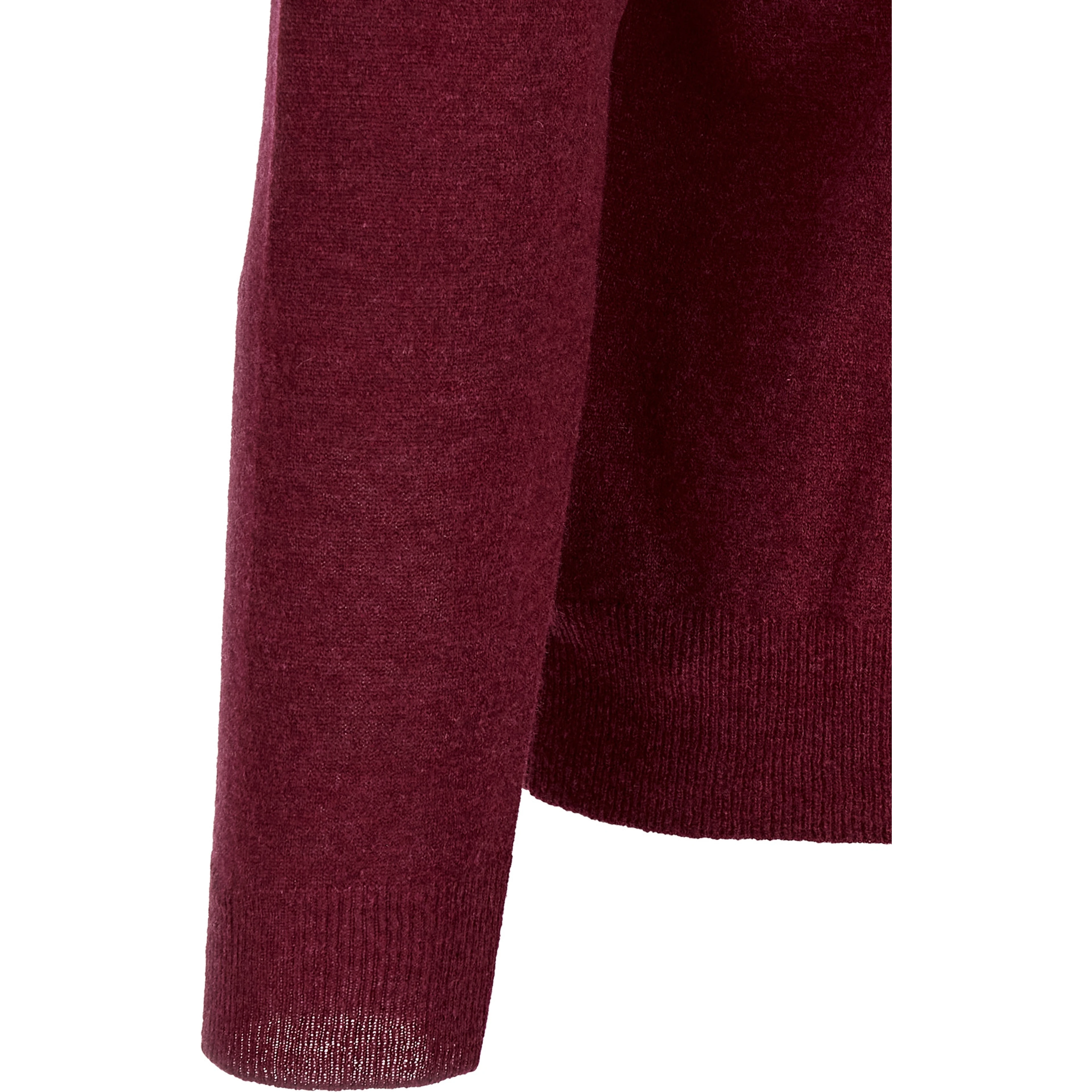 Bordeaux Cashmere Polo Shirt