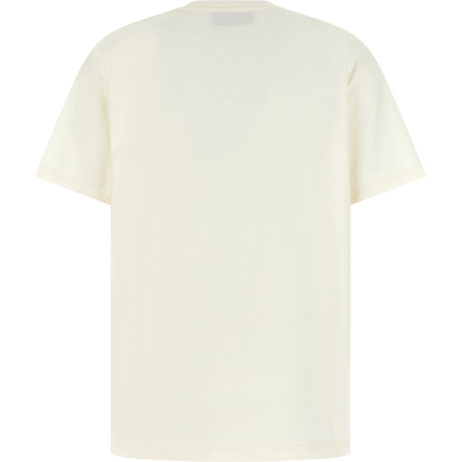 White Fabric T-Shirt