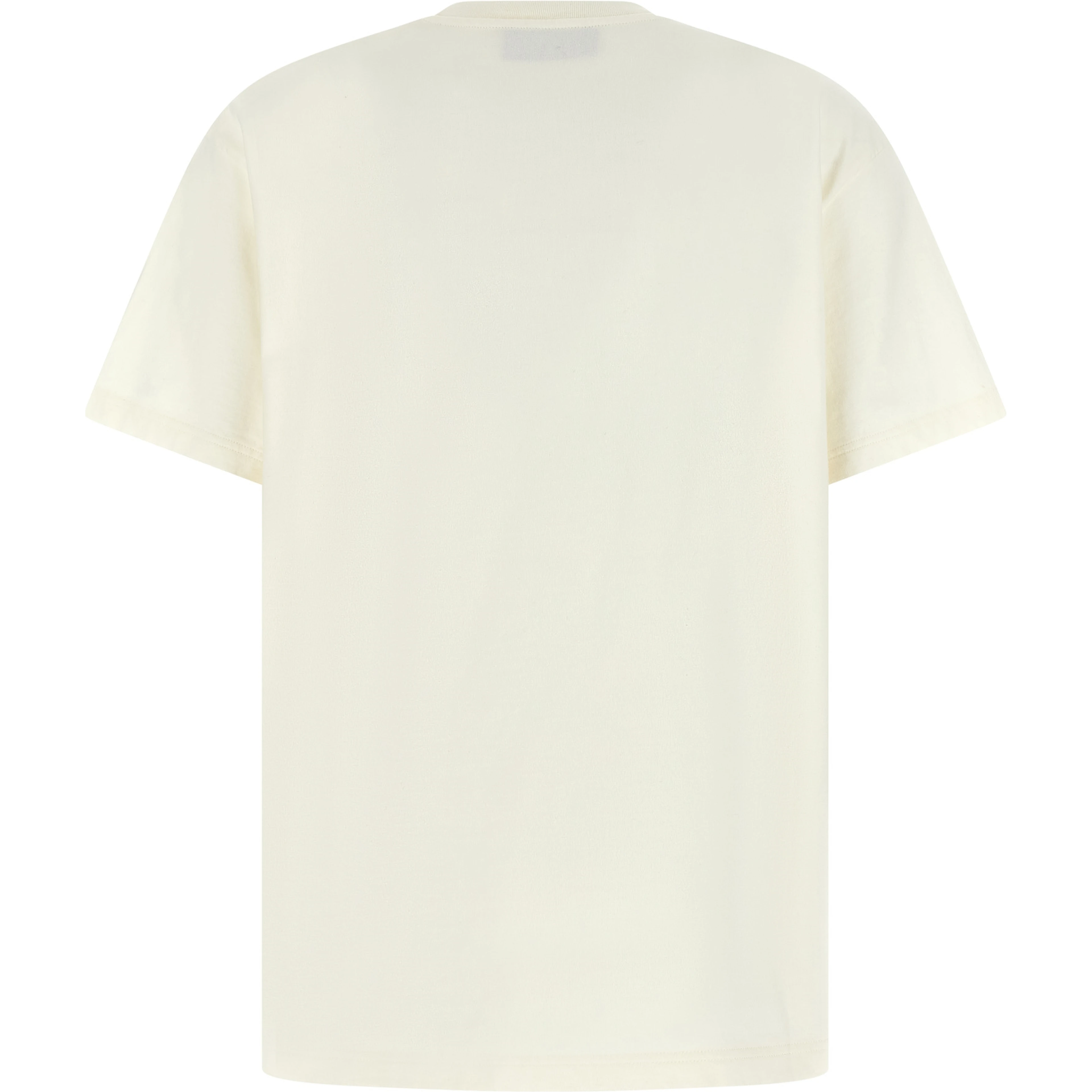 White Fabric T-Shirt