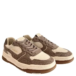 Grey Leather Men Sneaker