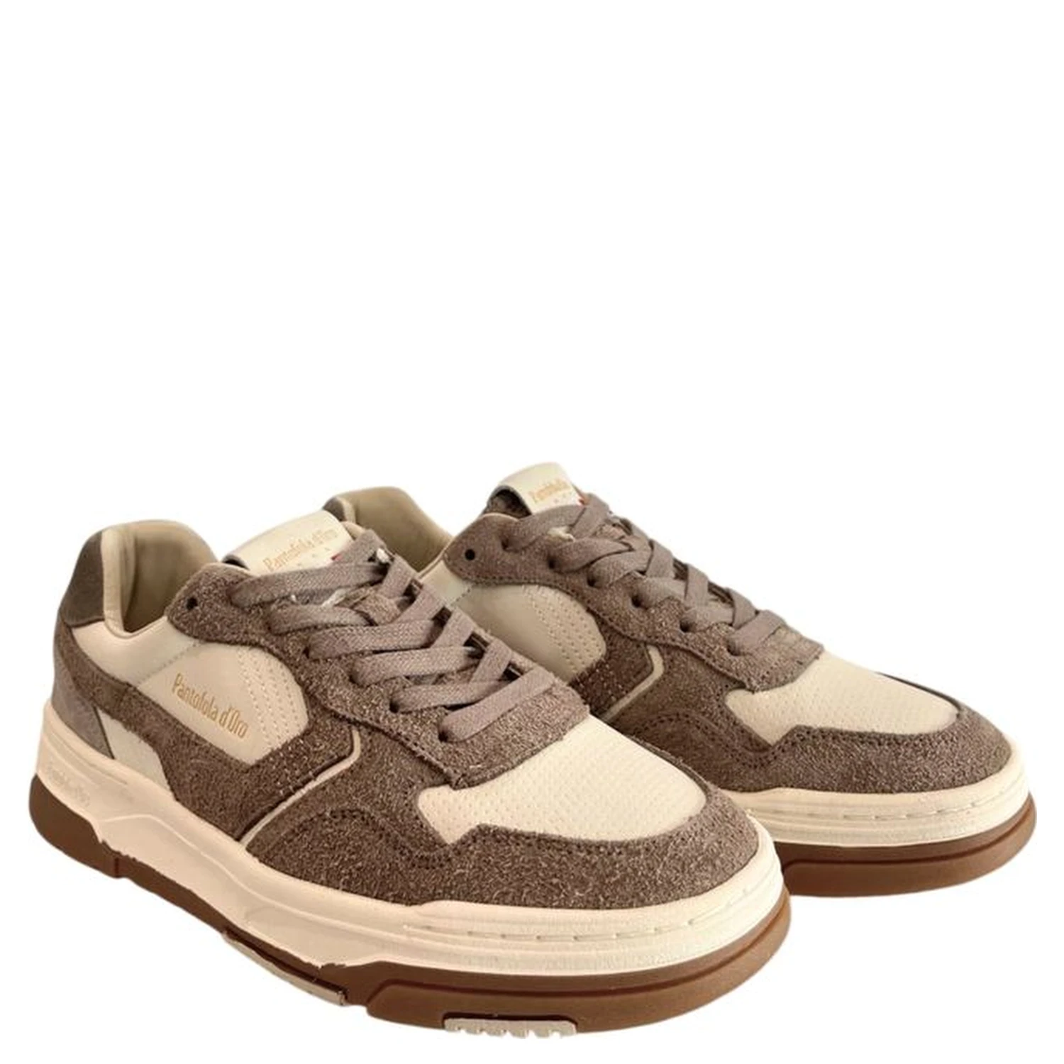 Grey Leather Men Sneaker