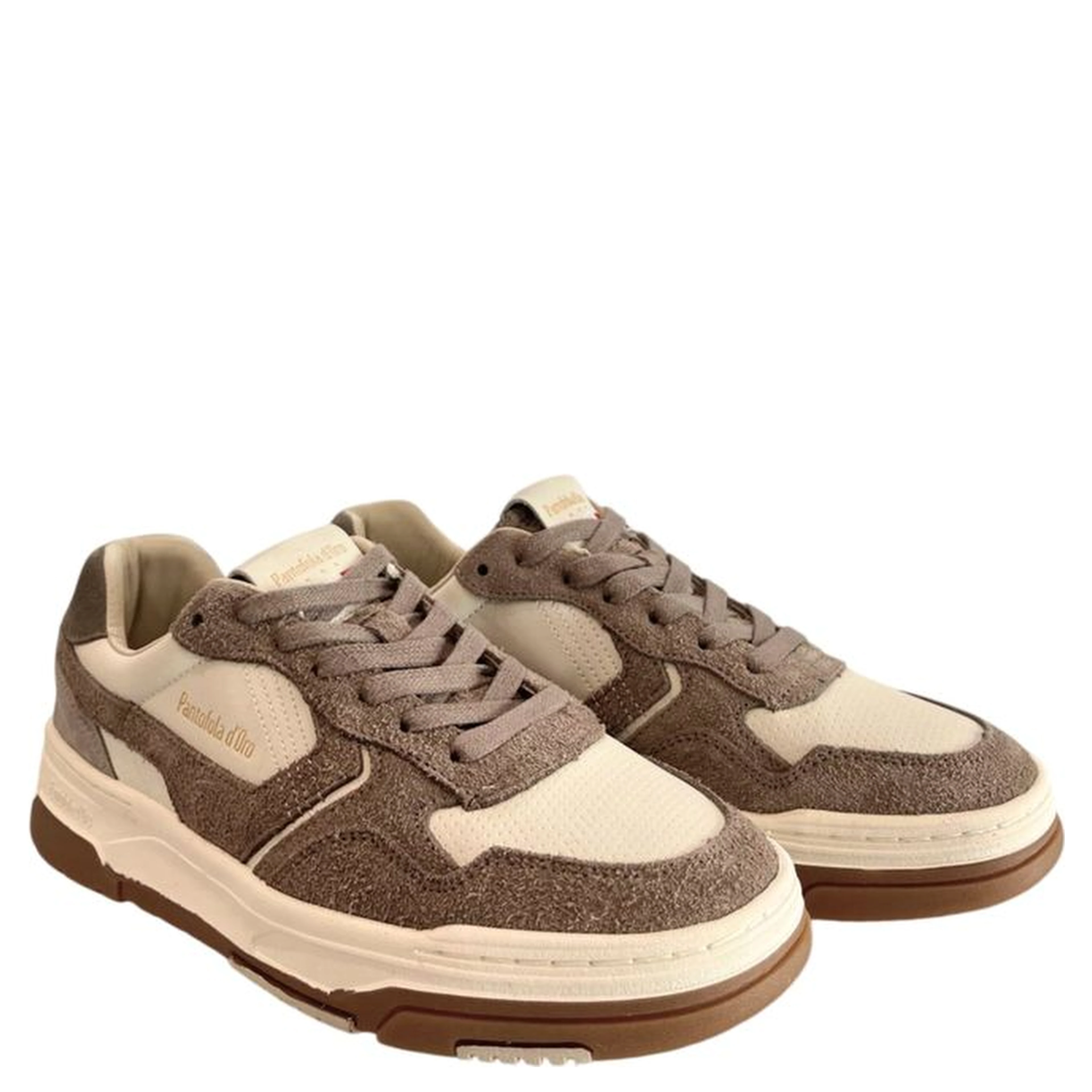Grey Leather Men Sneaker