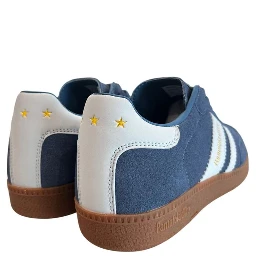 Blue Suede Men's Sneakers