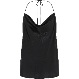Black Silk Tank Tops