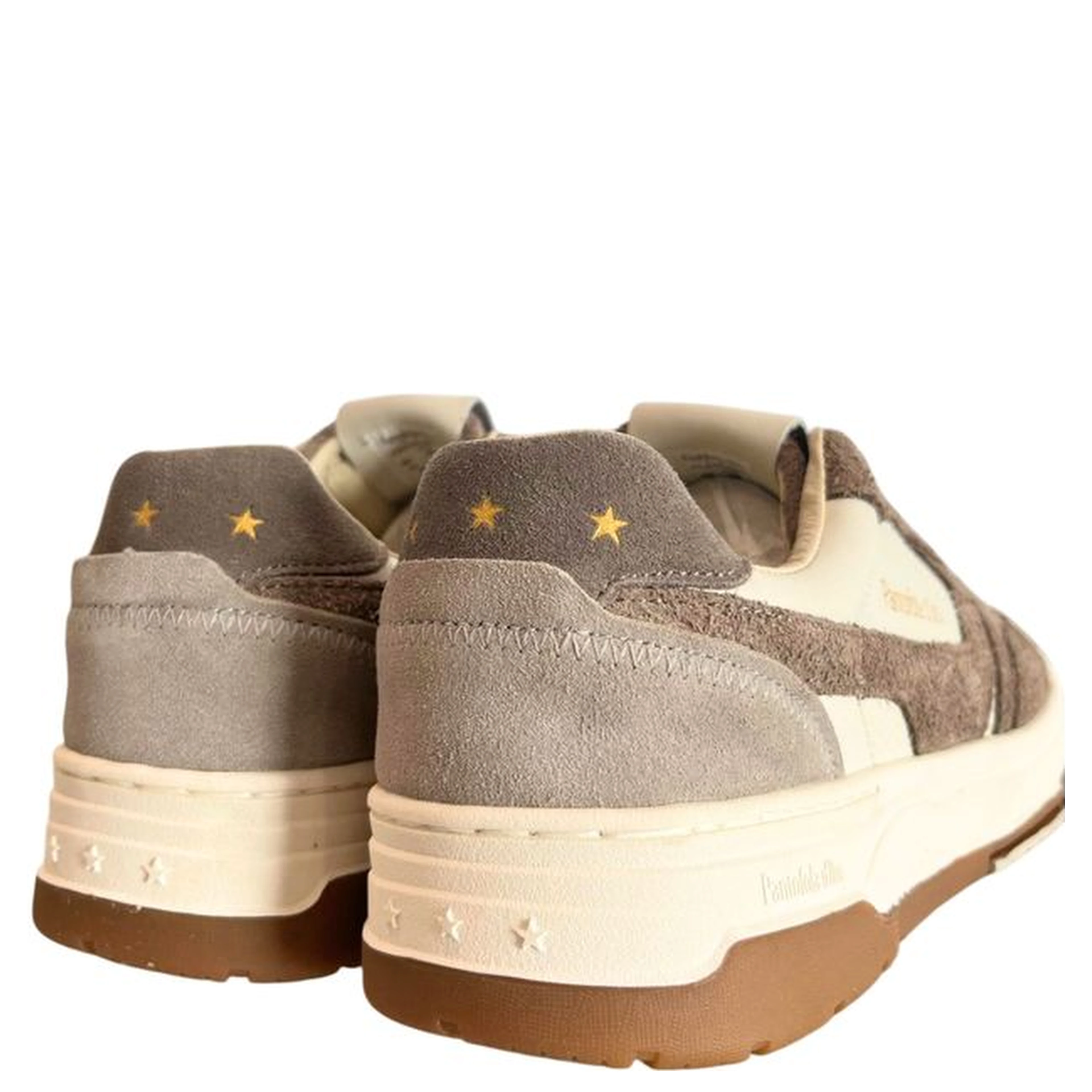 Grey Leather Men Sneaker