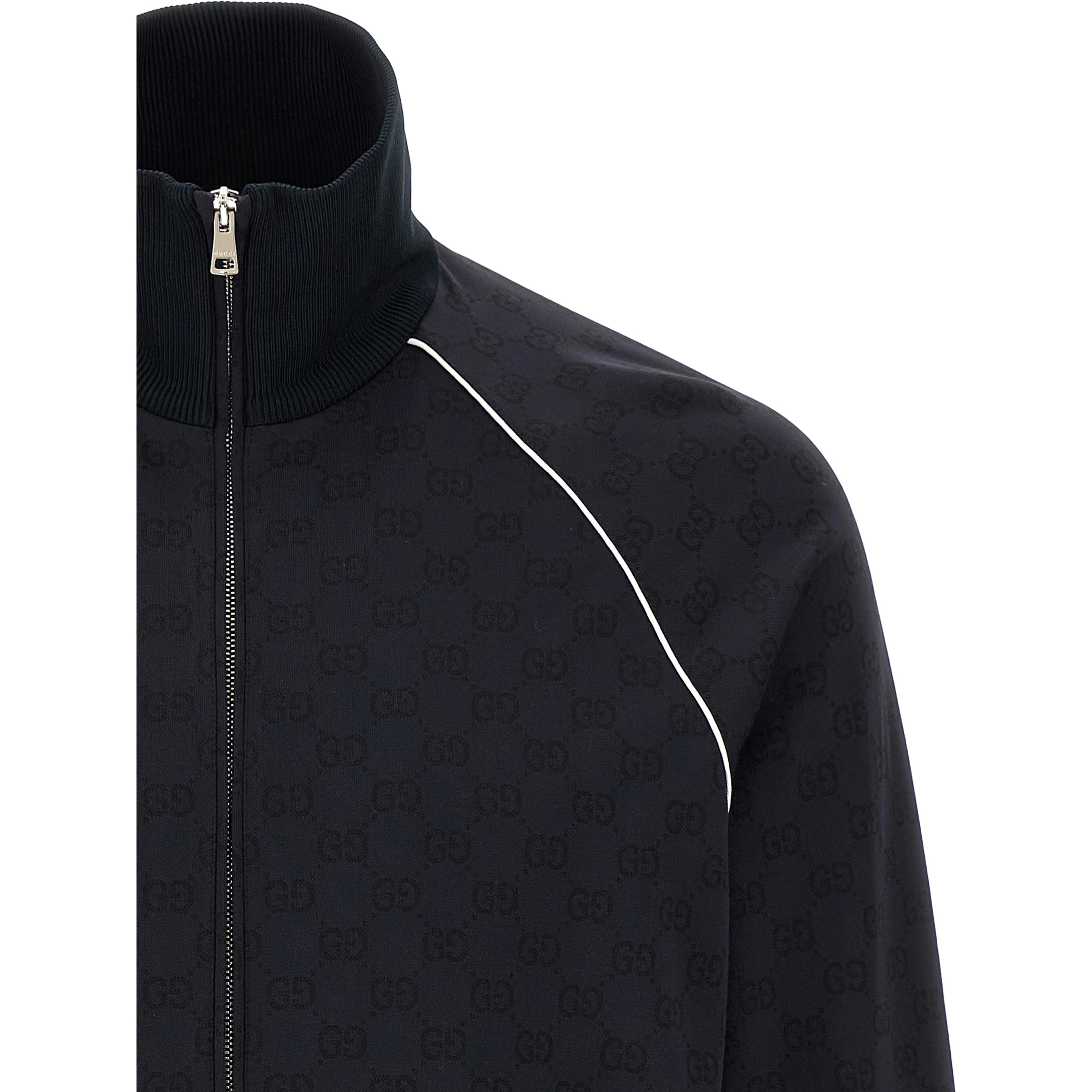 Blue Polyamide Sweatshirt