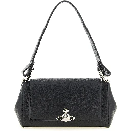 Black Polyethylene Shoulder Bag