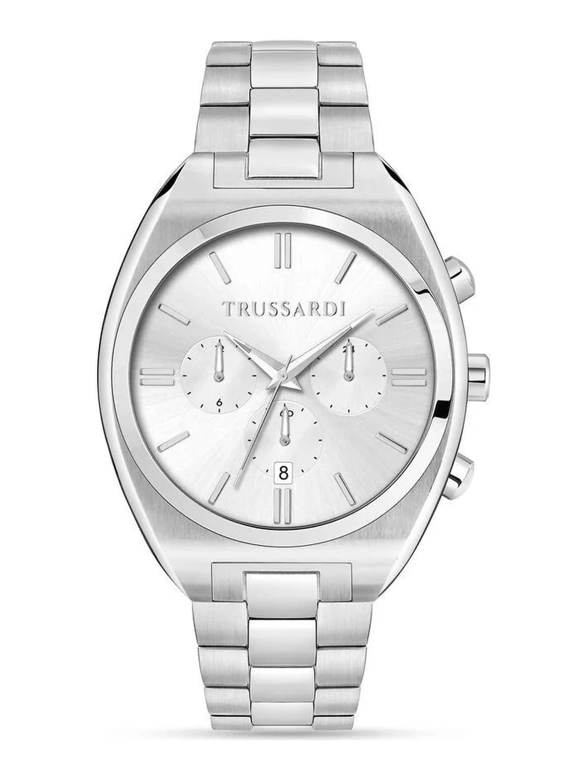 Gray Stainless Steel Bracelet Watch