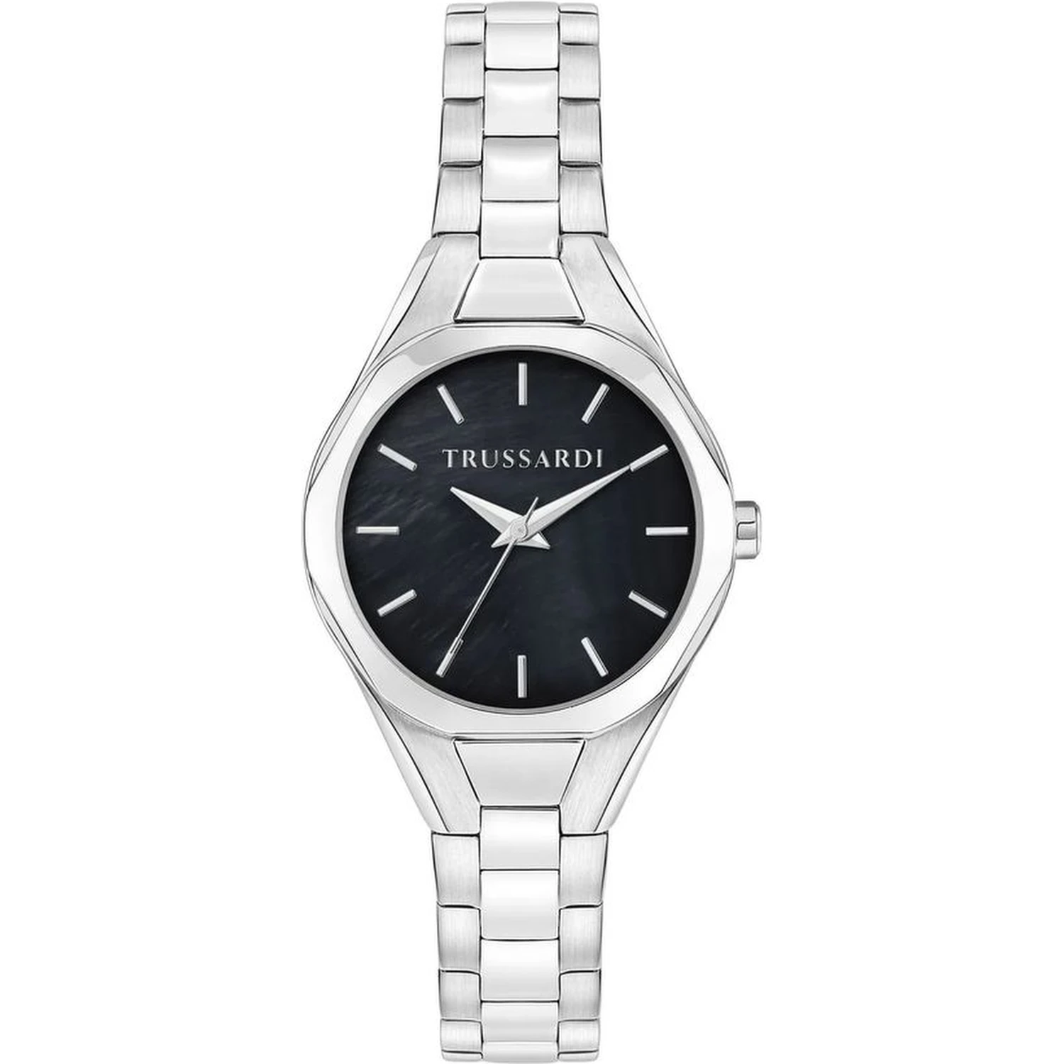 Gray Stainless Steel Bracelet Watch